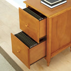 Knob Hill File Cabinet in Antique Cherry Finish