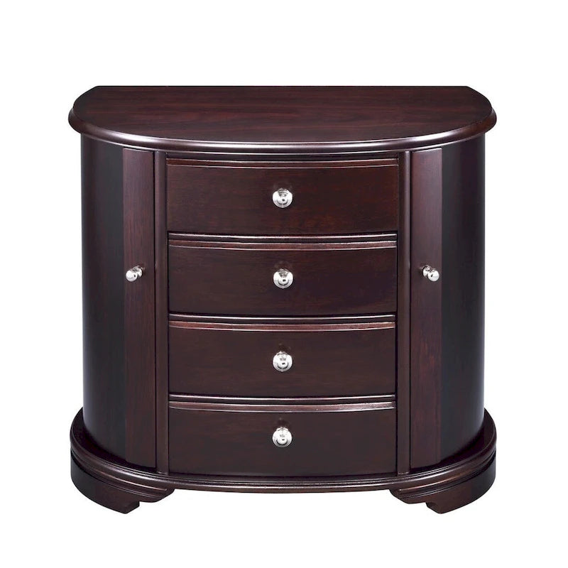Dark Wood Jewelry Box
