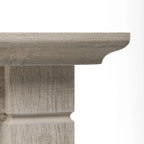 Key West 60W L Desk with File Cabinets and Bookcase by Bush Furniture