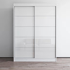 Aria 2 Door Modern High Gloss Wardrobe Armoire