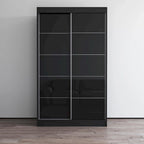 Aria 2 Door Modern High Gloss Wardrobe Armoire