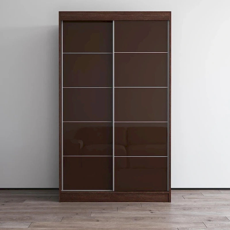Aria 2 Door Modern High Gloss Wardrobe Armoire