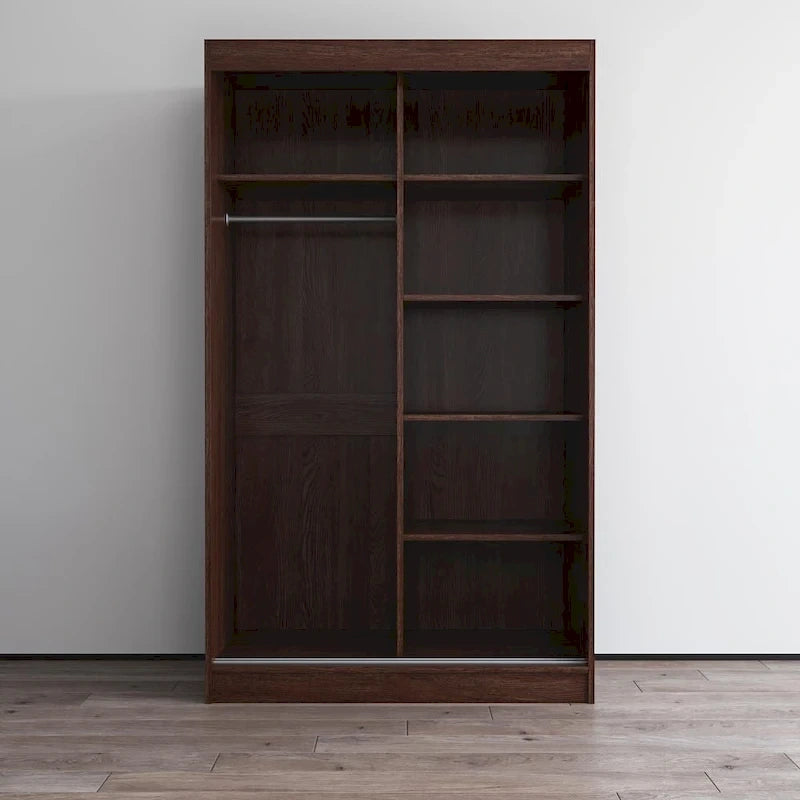 Aria 2 Door Modern High Gloss Wardrobe Armoire