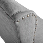 DH LUX Traditional Button-Tufted Set of 2 Dining Chairs by Denhour