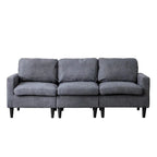 DIY Convertible Sectional Sofa Couch with Ottoman