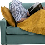 DIY Convertible Sectional Sofa Couch with Ottoman