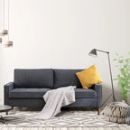 DIY Convertible Sectional Sofa Couch with Ottoman