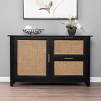 SEI Furniture Chekshire Accent Storage Cabinet Sideboard