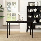 Wilmington Rectangular Black Dining Table by iNSPIRE Q Classic - Dining Table