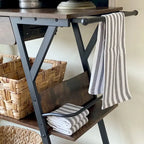 41.7 inch Wide Rolling Kitchen Island with Drawer - 41.7 inch