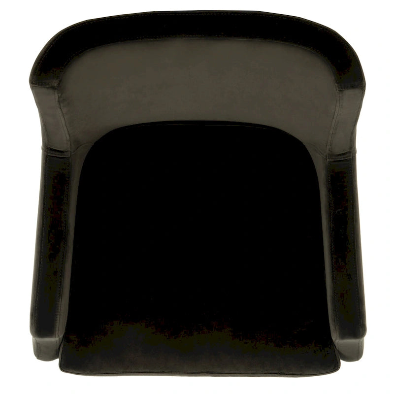 SAFAVIEH Couture Anjanette Velvet Arm Chair - 28 W x 29.9 D x 35.4 H - 28Wx30Dx35H