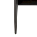 SAFAVIEH Couture Zenica Leather Safari Chair - 24.5 W x 30 L x 30 H - 25W x 30D x 30H