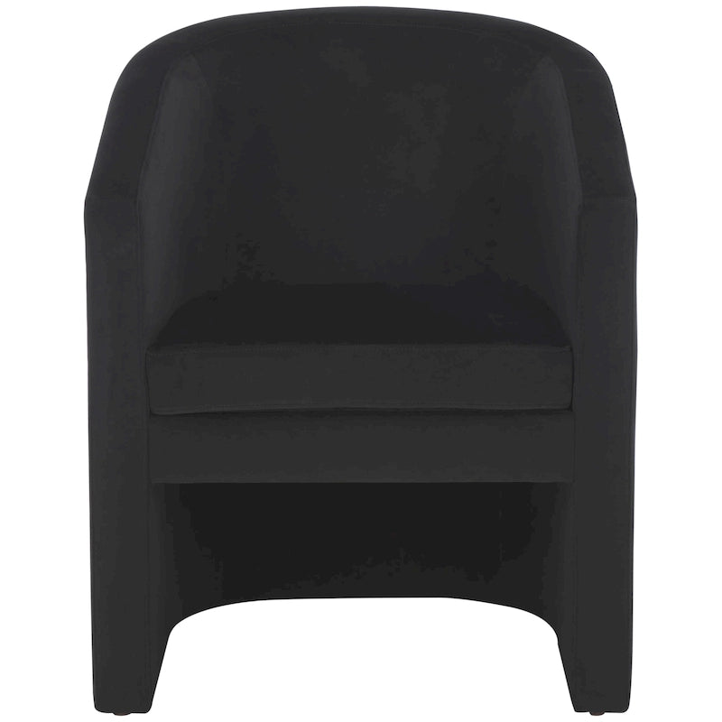 SAFAVIEH Theodosia Barrel Back Accent Chair (Fully Assembled) - W24 x D24 x H30 - 24Wx24Dx30H