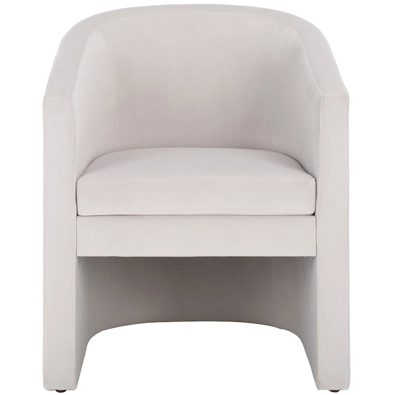 SAFAVIEH Theodosia Barrel Back Accent Chair (Fully Assembled) - W24 x D24 x H30 - 24Wx24Dx30H