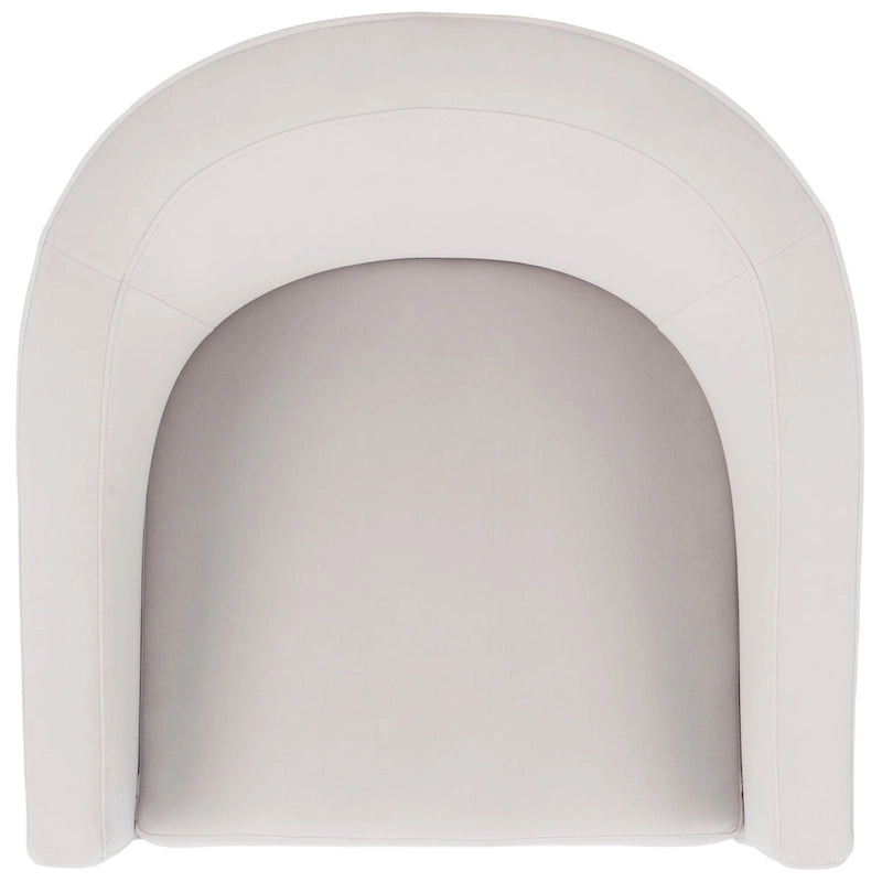 SAFAVIEH Theodosia Barrel Back Accent Chair (Fully Assembled) - W24 x D24 x H30 - 24Wx24Dx30H