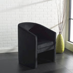 SAFAVIEH Theodosia Barrel Back Accent Chair (Fully Assembled) - W24 x D24 x H30 - 24Wx24Dx30H