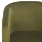 SAFAVIEH Theodosia Barrel Back Accent Chair (Fully Assembled) - W24 x D24 x H30 - 24Wx24Dx30H