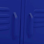 vidaXL TV Stand TV Unit Sideboard Home TV Console Media Unit Cupboard Steel - 41.3 x 13.8 x 19.7