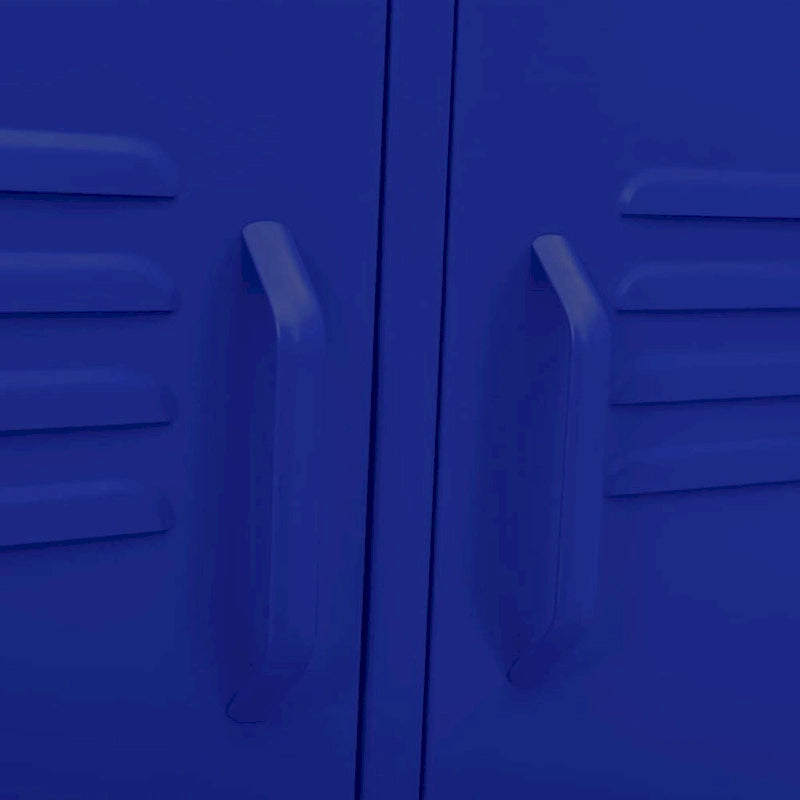 vidaXL TV Stand TV Unit Sideboard Home TV Console Media Unit Cupboard Steel - 41.3 x 13.8 x 19.7