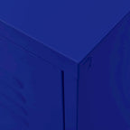 vidaXL TV Stand TV Unit Sideboard Home TV Console Media Unit Cupboard Steel - 41.3 x 13.8 x 19.7