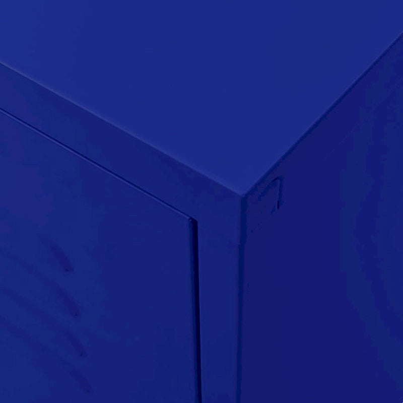 vidaXL TV Stand TV Unit Sideboard Home TV Console Media Unit Cupboard Steel - 41.3 x 13.8 x 19.7