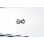 2-Door Mirrored Accent Cabinet