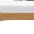 Sarah Queen Platform Bed, Burgundy