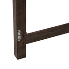 Paradise Valley Saddle Brown Panel Bed Frame - 2 Size Options