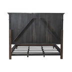 Paradise Valley Saddle Brown Panel Bed Frame - 2 Size Options