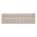 Knightsbridge Linen Fabric Tufted Bench by iNSPIRE Q Artisan