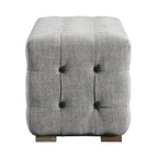 Knightsbridge Linen Fabric Tufted Bench by iNSPIRE Q Artisan