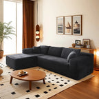 HOOOWOOO Modern L-shaped Modular Sectional Sofa with Chaise