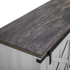 58 in. Barn Door TV Stand for TVs up to 65 in.