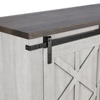58 in. Barn Door TV Stand for TVs up to 65 in.