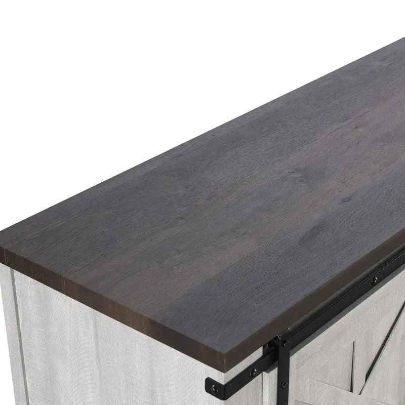 58 in. Barn Door TV Stand for TVs up to 65 in.