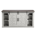 58 in. Barn Door TV Stand for TVs up to 65 in.