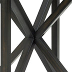 Modern simple glass coffee table, tempered glass coffee table solid wood base round transparent glass top