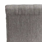 Benchwright Linen Tufted Dining Chair with Grey Finish Legs (Set of 2) by iNSPIRE Q Artisan