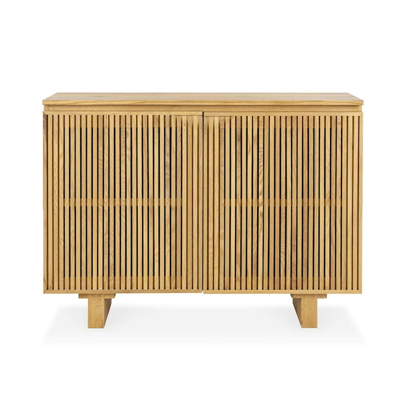 Classic Home Roya Oak Veneer Sideboard Buffet