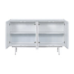 Sideboard Wooden Cabinet with 4 Doors Suitable for Living Rooms