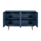 Sideboard Wooden Cabinet with 4 Doors Suitable for Living Rooms