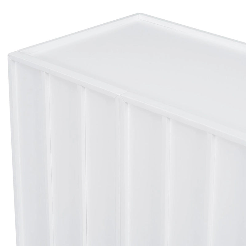 Sideboard Wooden Cabinet with 4 Doors Suitable for Living Rooms