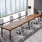 6.5FT Conference Meeting Seminar Business Table Set for 8-12 Person (Set of 2)