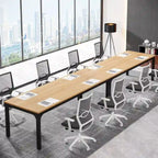 6.5FT Conference Meeting Seminar Business Table Set for 8-12 Person (Set of 2)