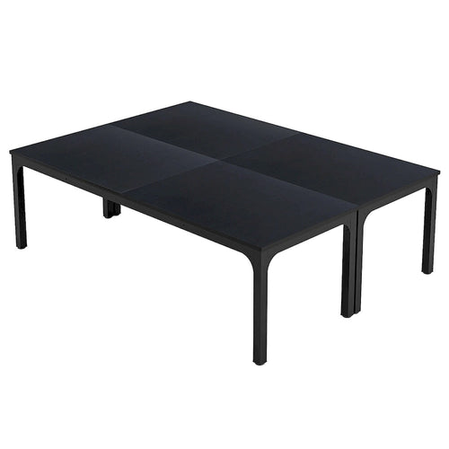 6.5FT Conference Meeting Seminar Business Table Set for 8-12 Person (Set of 2)