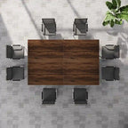 6.5FT Conference Meeting Seminar Business Table Set for 8-12 Person (Set of 2)