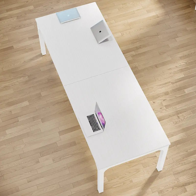 6.5FT Conference Meeting Seminar Business Table Set for 8-12 Person (Set of 2)