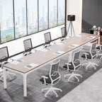 6.5FT Conference Meeting Seminar Business Table Set for 8-12 Person (Set of 2)