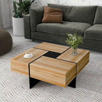 Unique Design Coffee Table with Extendable Sliding Tabletop