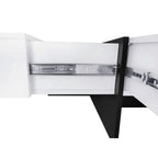 Unique Design Coffee Table with Extendable Sliding Tabletop